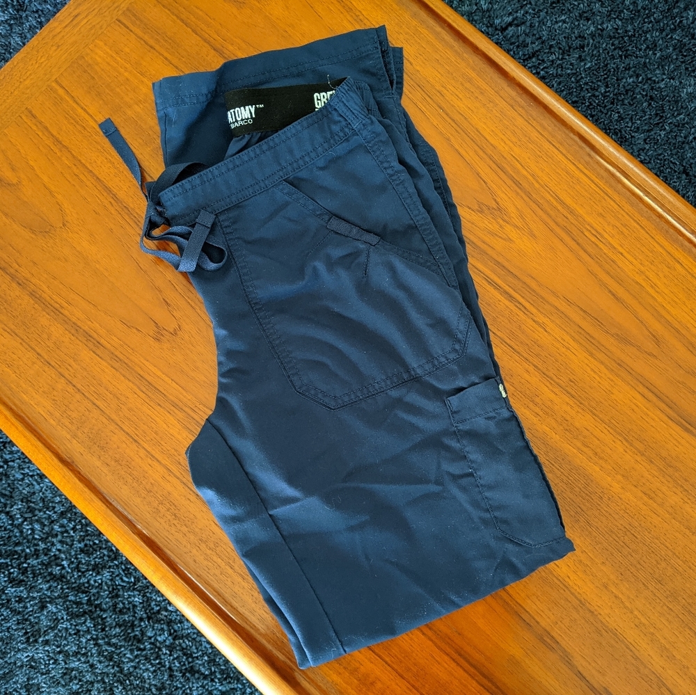 Grey's Anatomy scrub pants Navy size XS Reg